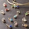 Mini Gold-Coloured Crystal Charm Set by Bead Landing™